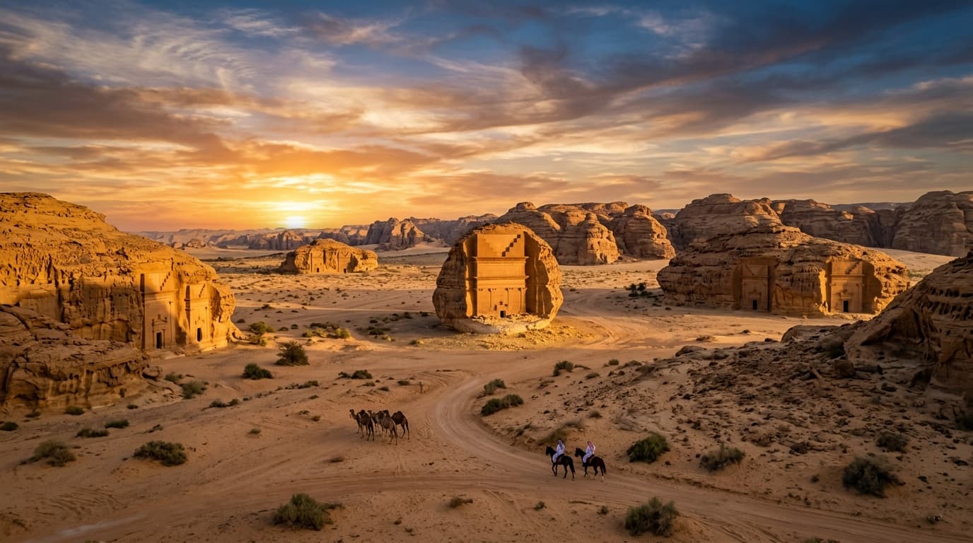 Landscapes and landmarks of Saudi Arabia