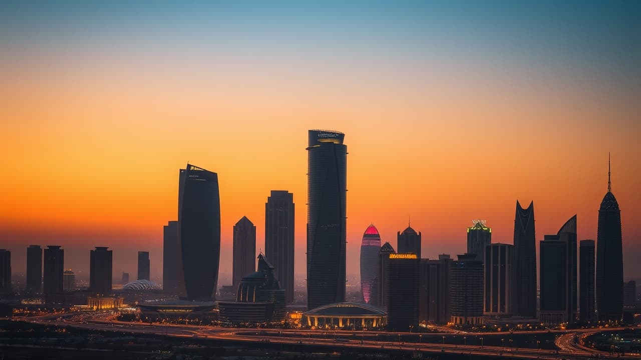 Saudi Arabia skyline