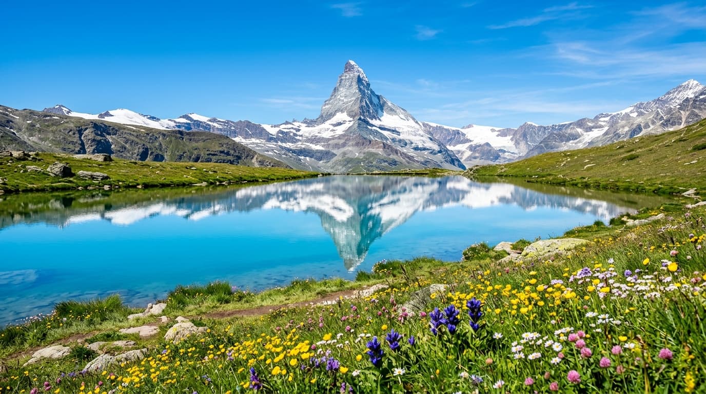 Landscapes and landmarks of Switzerland