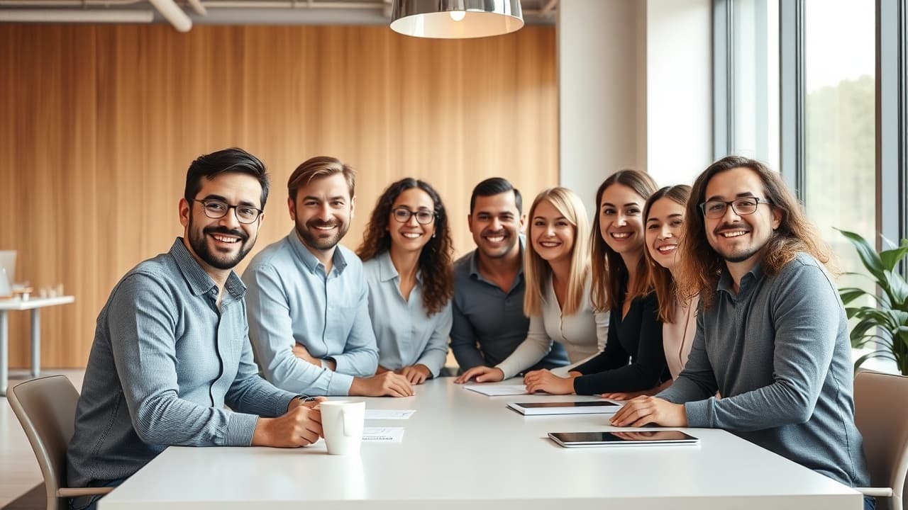 WeRelocate team working together