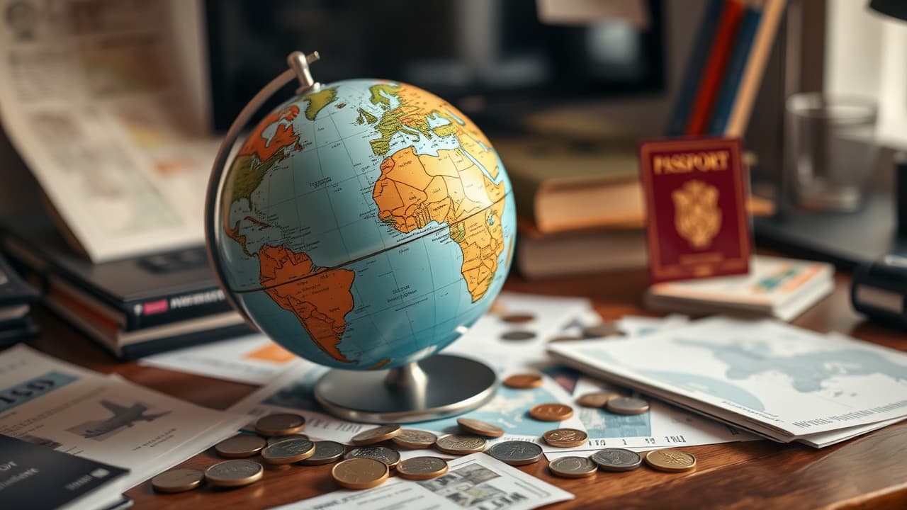 World destinations map