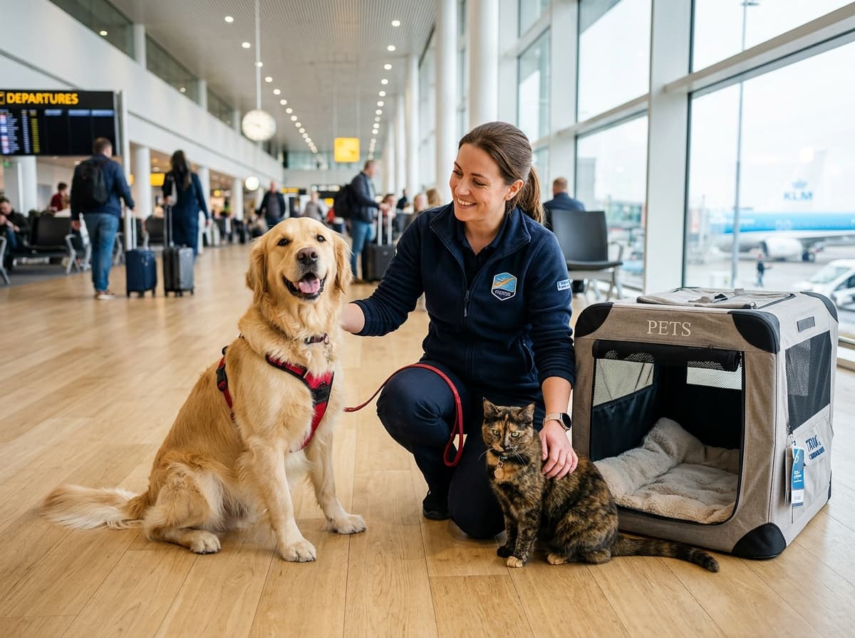 Pet relocation support